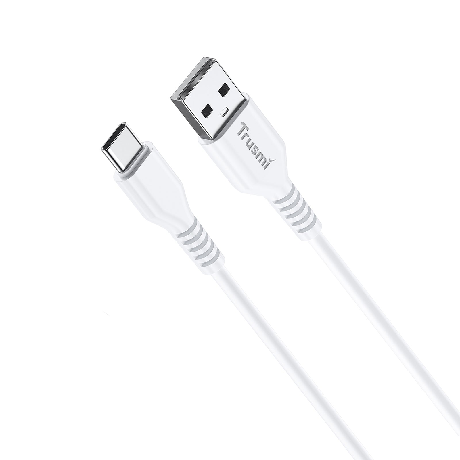 3A A To C Charging Cable White 1M