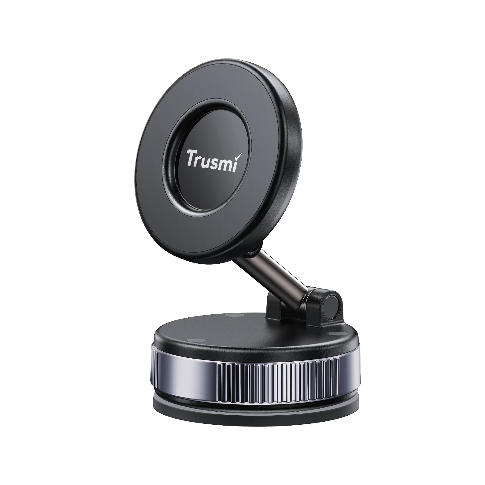 Vacuum Magnetic Car Holder (Manual) Black