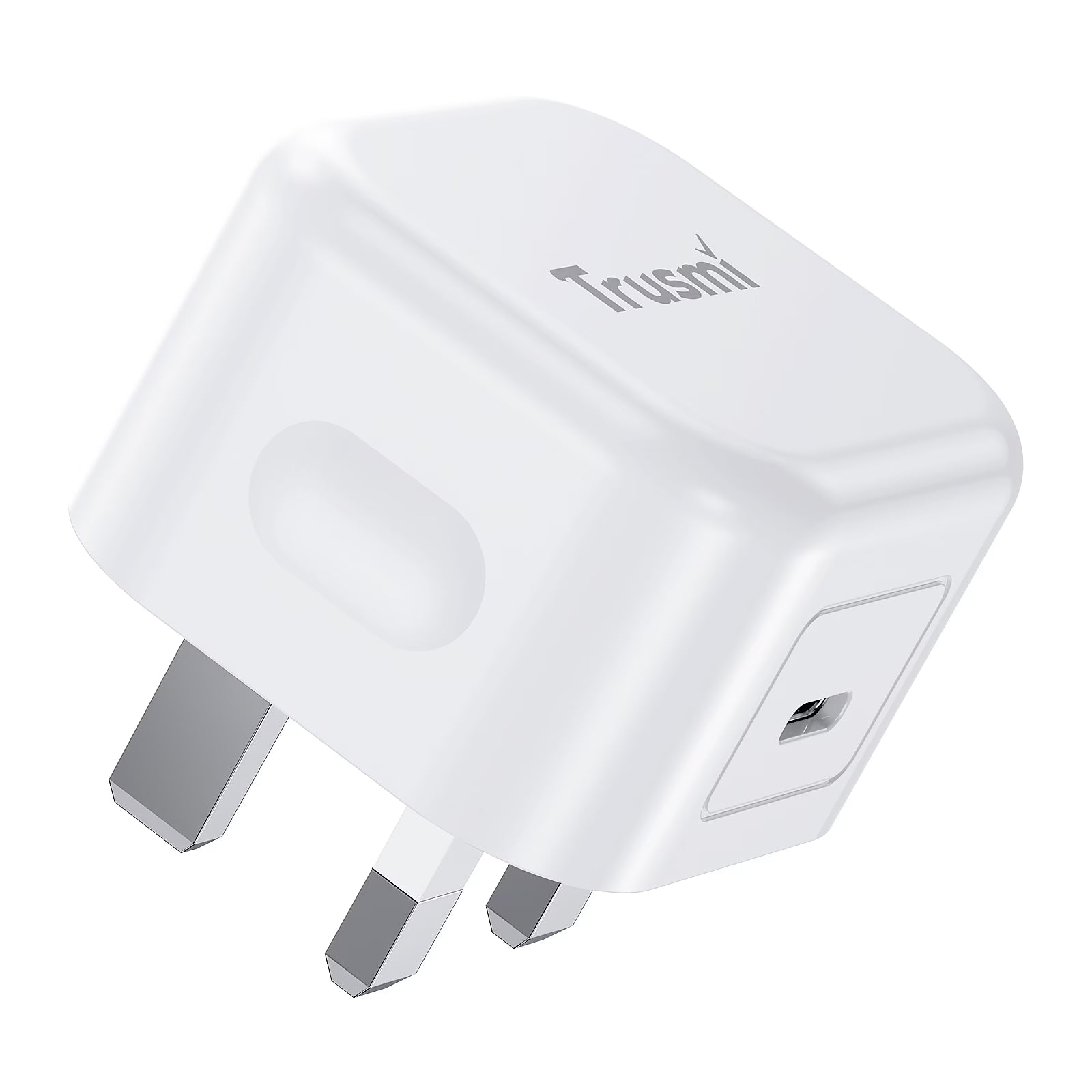 PD20W Single C Charger UK White