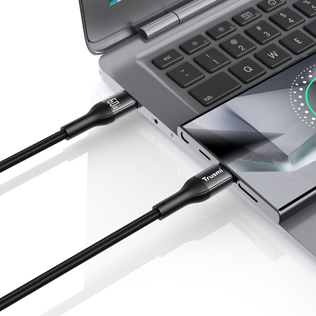 60W CC LED Aluminum Alloy Braided Cable