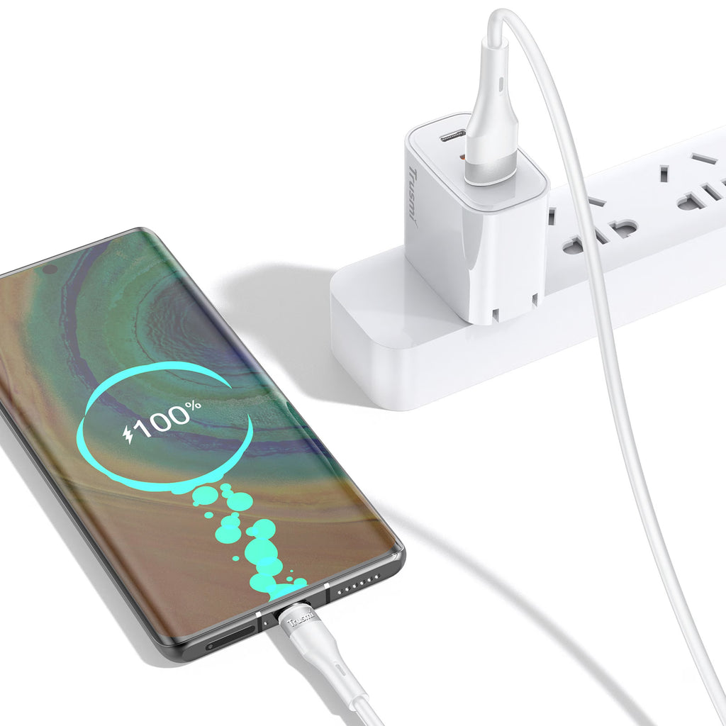 A AC Silicone Charging Cable