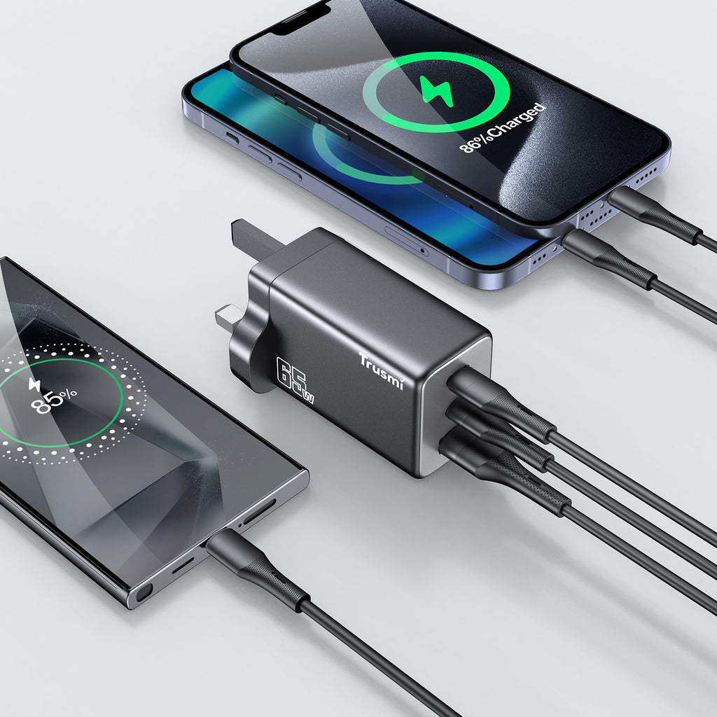 PD65W Mini A+2C GaN Fast Charger with CC 60W Cable Set