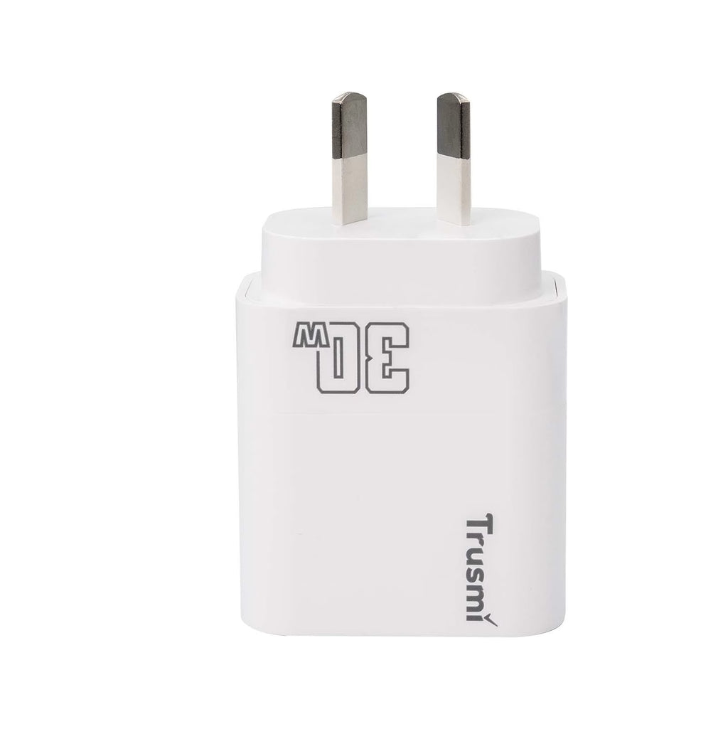 PD30W A+C GaN FAST Charger（AU）White