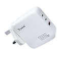 PD100W 2C1A GaN Fast Charger (UK) White