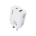 PD30W A+C GaN FAST Charger（AU）White
