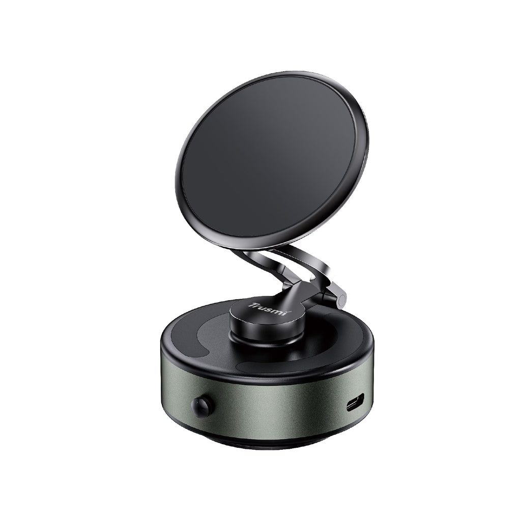 Vacuum Magnetic Car Holder (Electric) Black