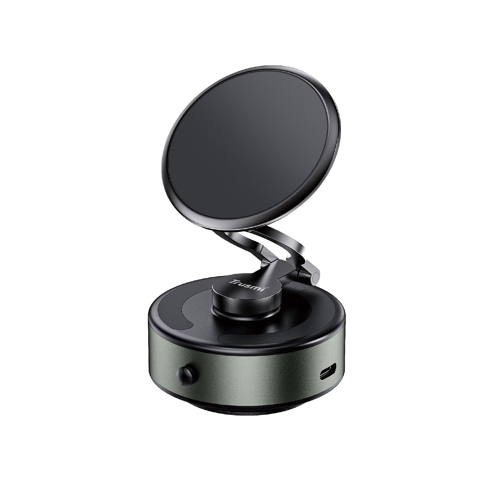 Vacuum Magnetic Car Holder (Electric) Black