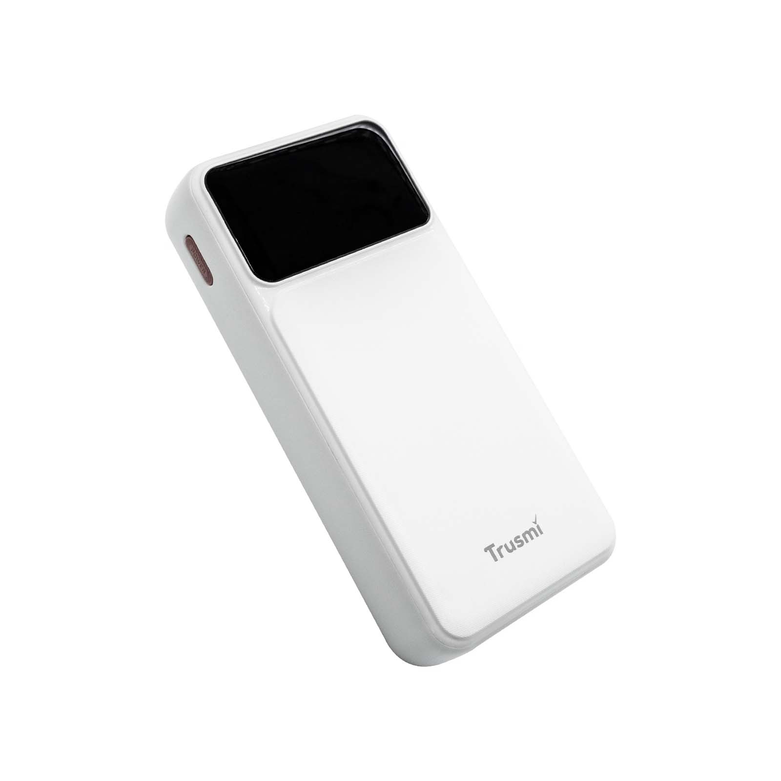 PD22.5W 1C1A Digital Display Power Bank 20000mAh White