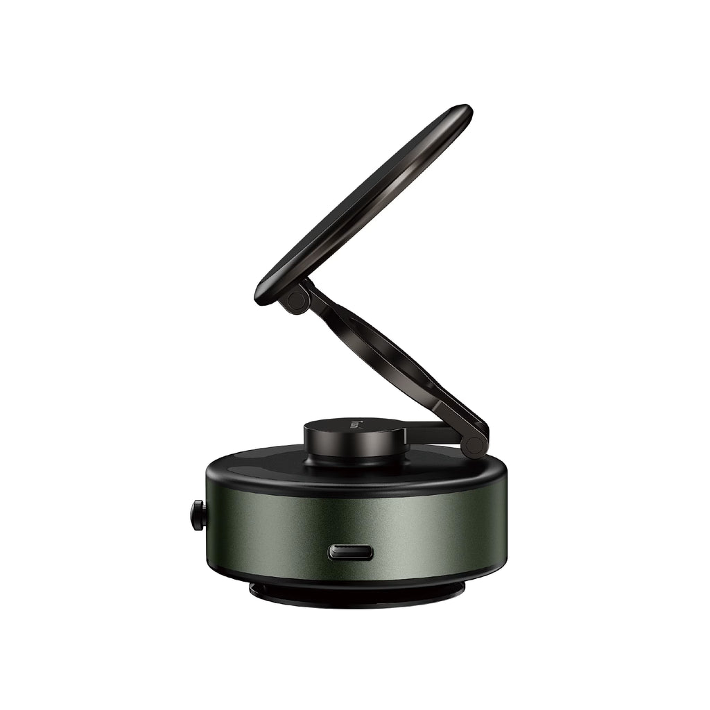 Vacuum Magnetic Car Holder (Electric) Black