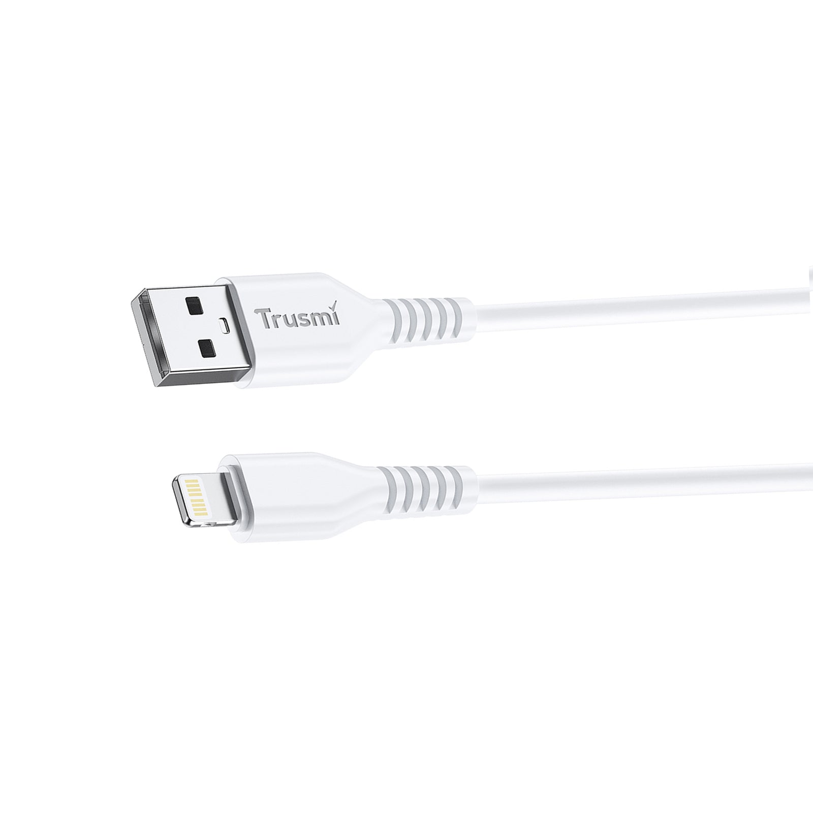 2.4A A To L Charging Cable White 1M