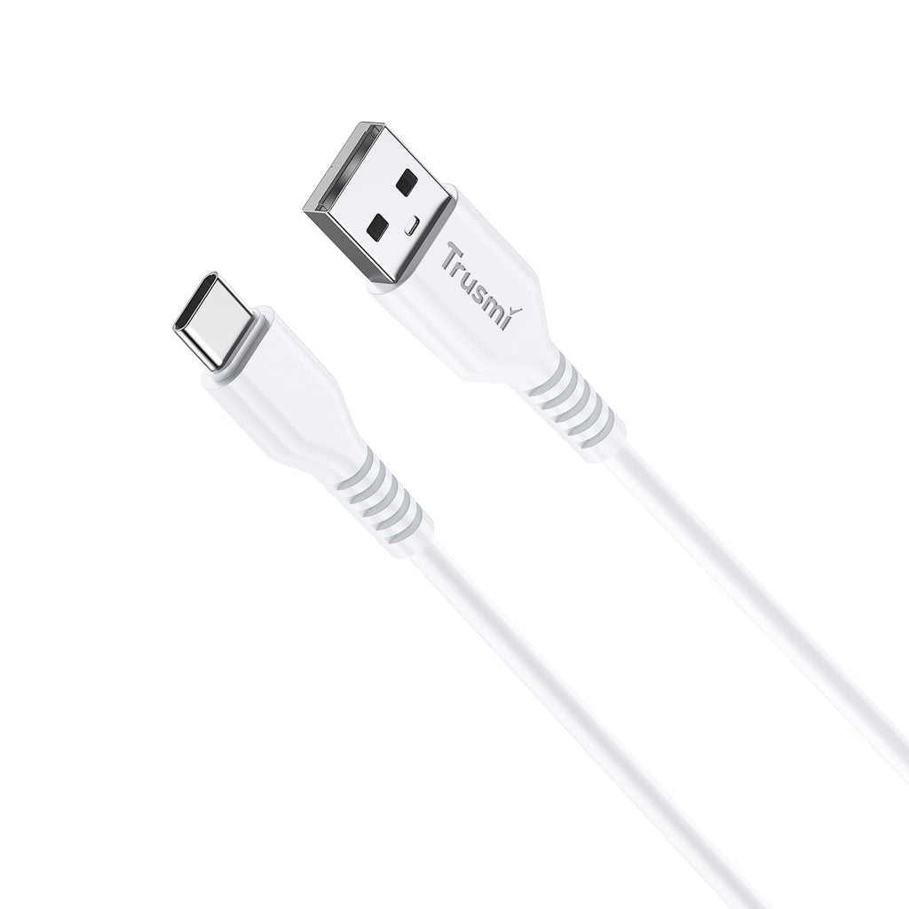 3A A To C Charging Cable White 2M