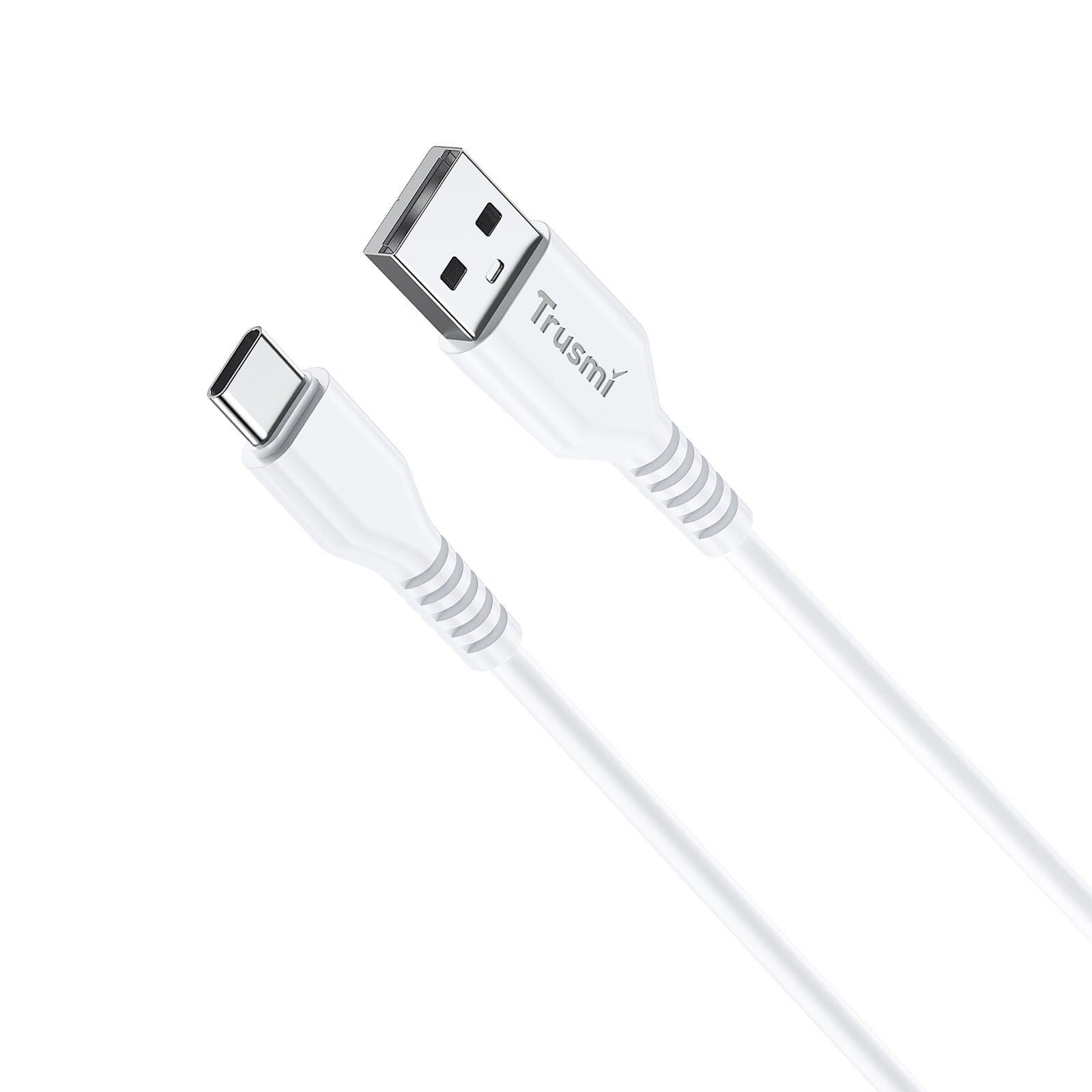 3A A To C Charging Cable White 2M