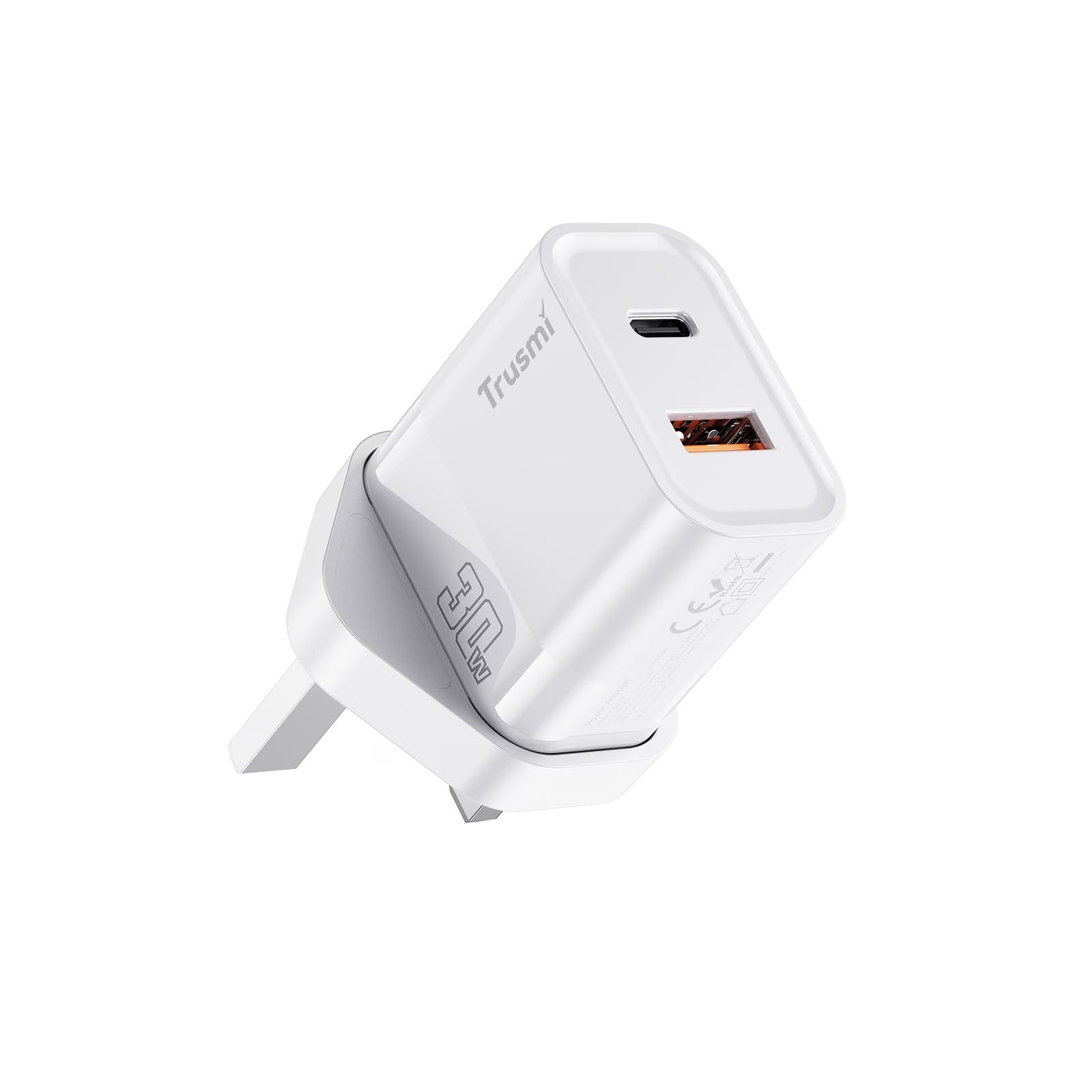 PD30W A+C GaN Fast Charger