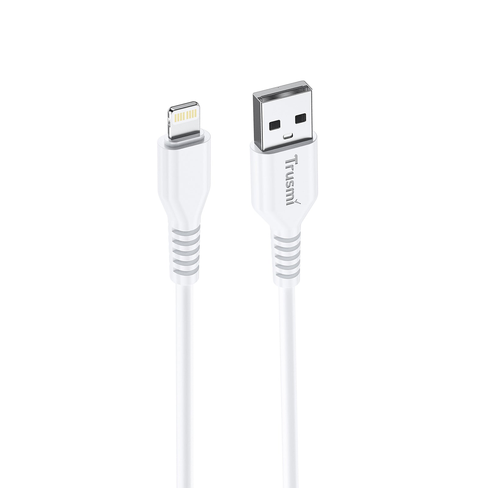 2.4A A To L Charging Cable White 2M