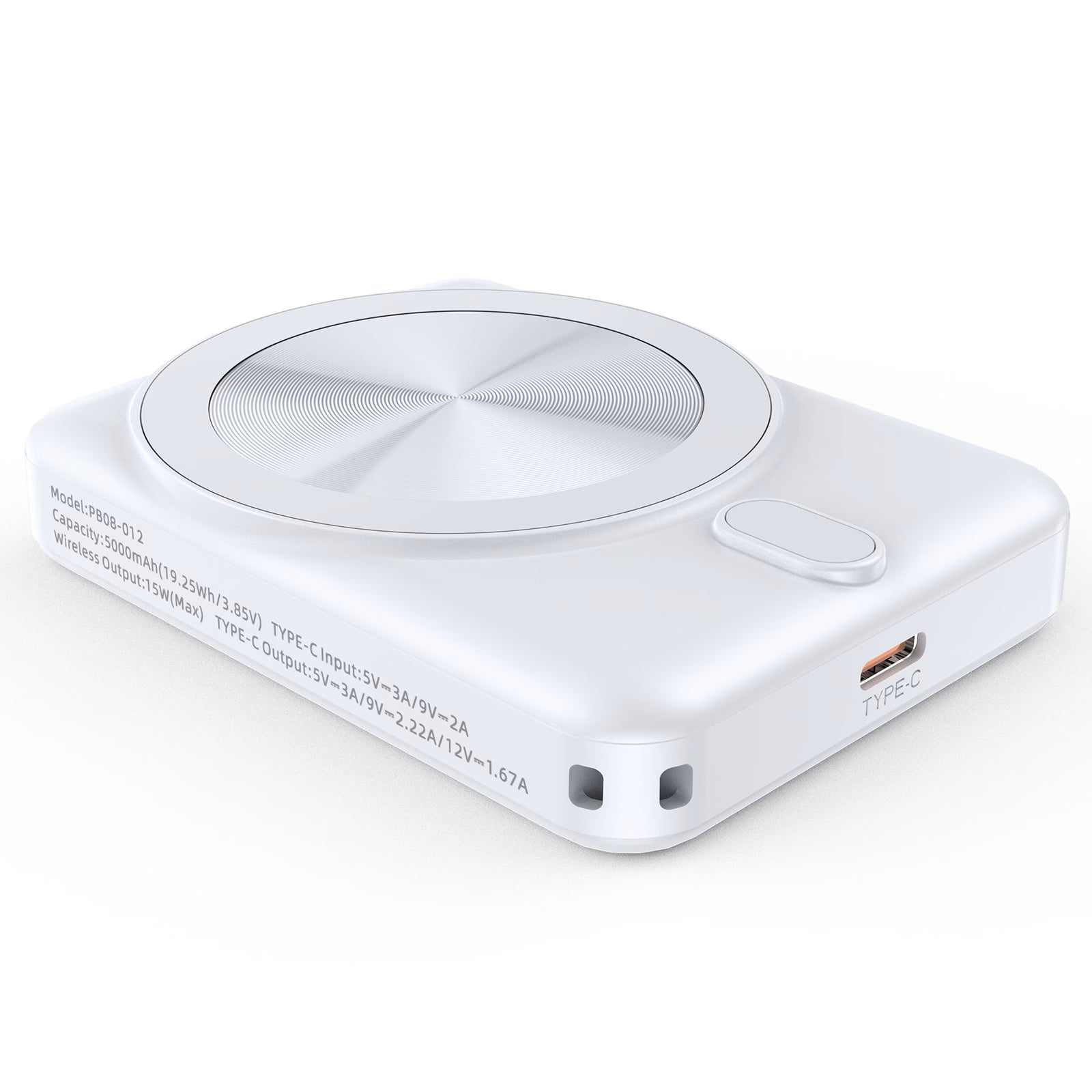 PD20W Magnatic Wireless Power Bank