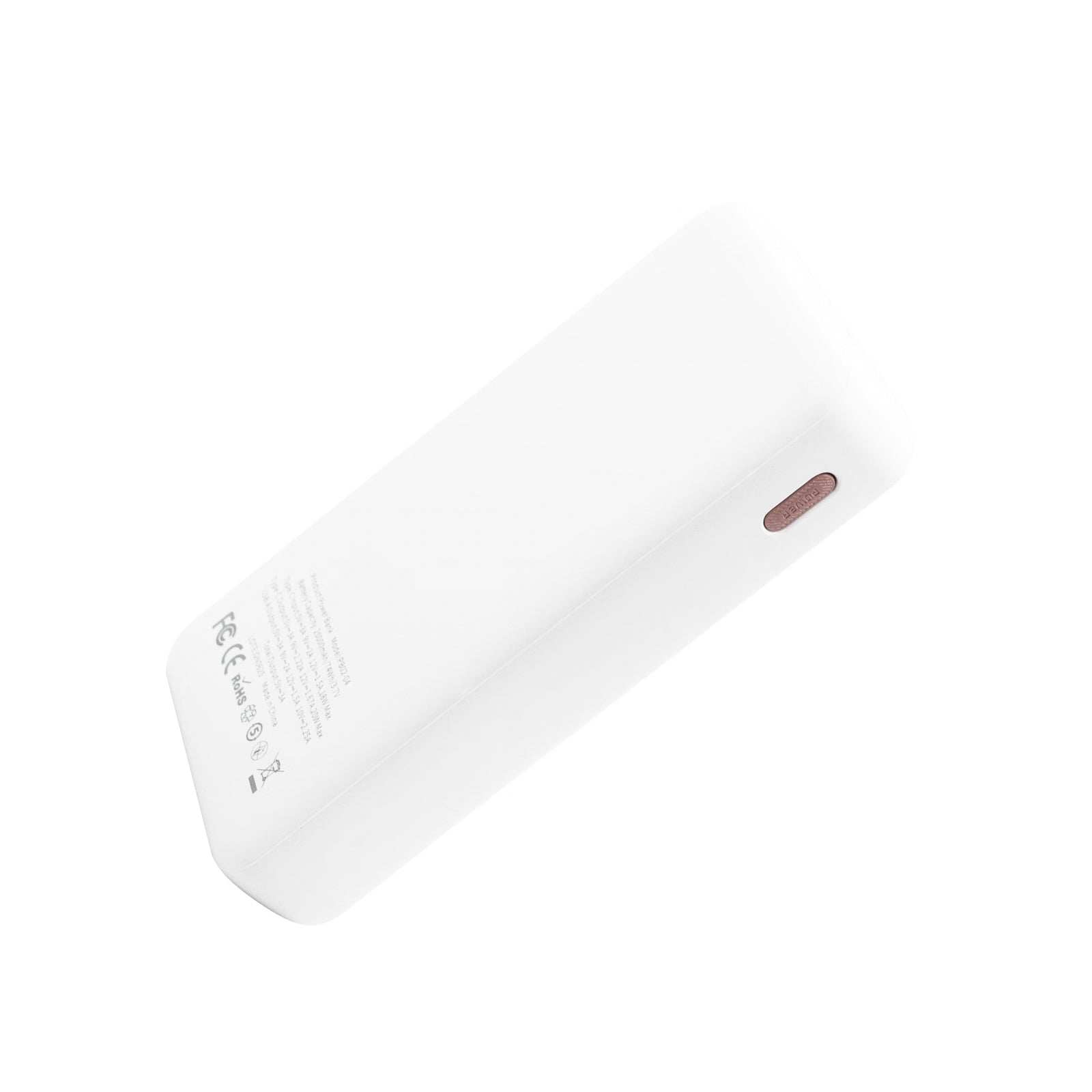 PD22.5W 1C1A Digital Display Power Bank 20000mAh White