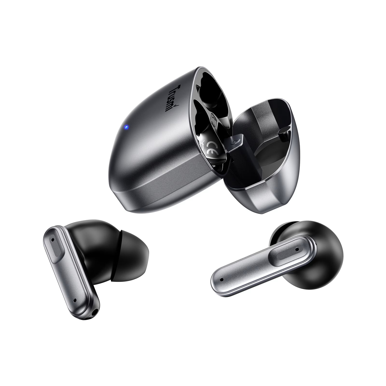 ENC Zinc Alloy Metal Wireless Earphone