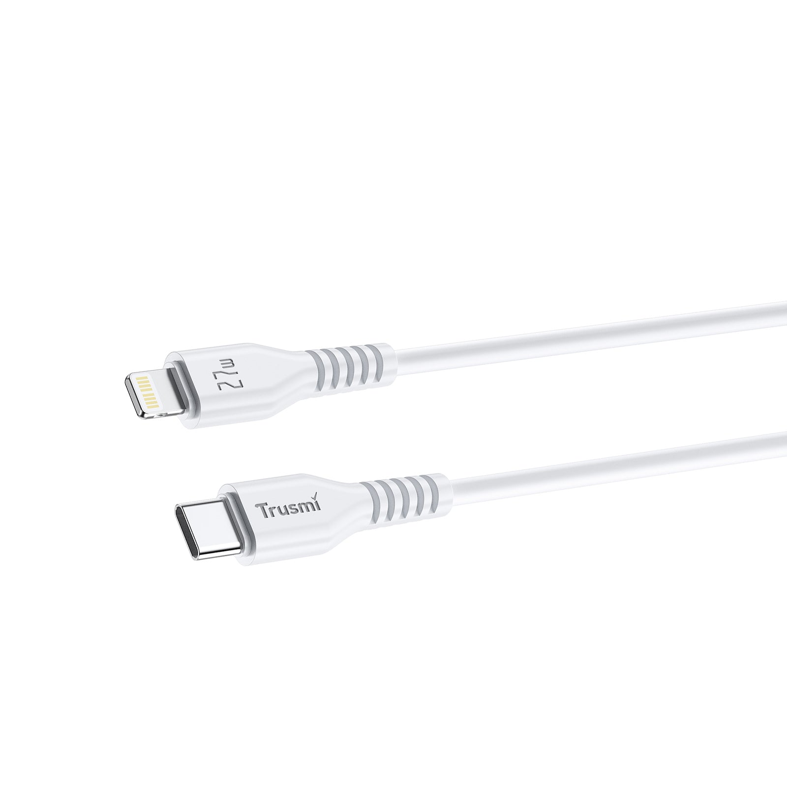 27W C To L Charging Cable White 1M