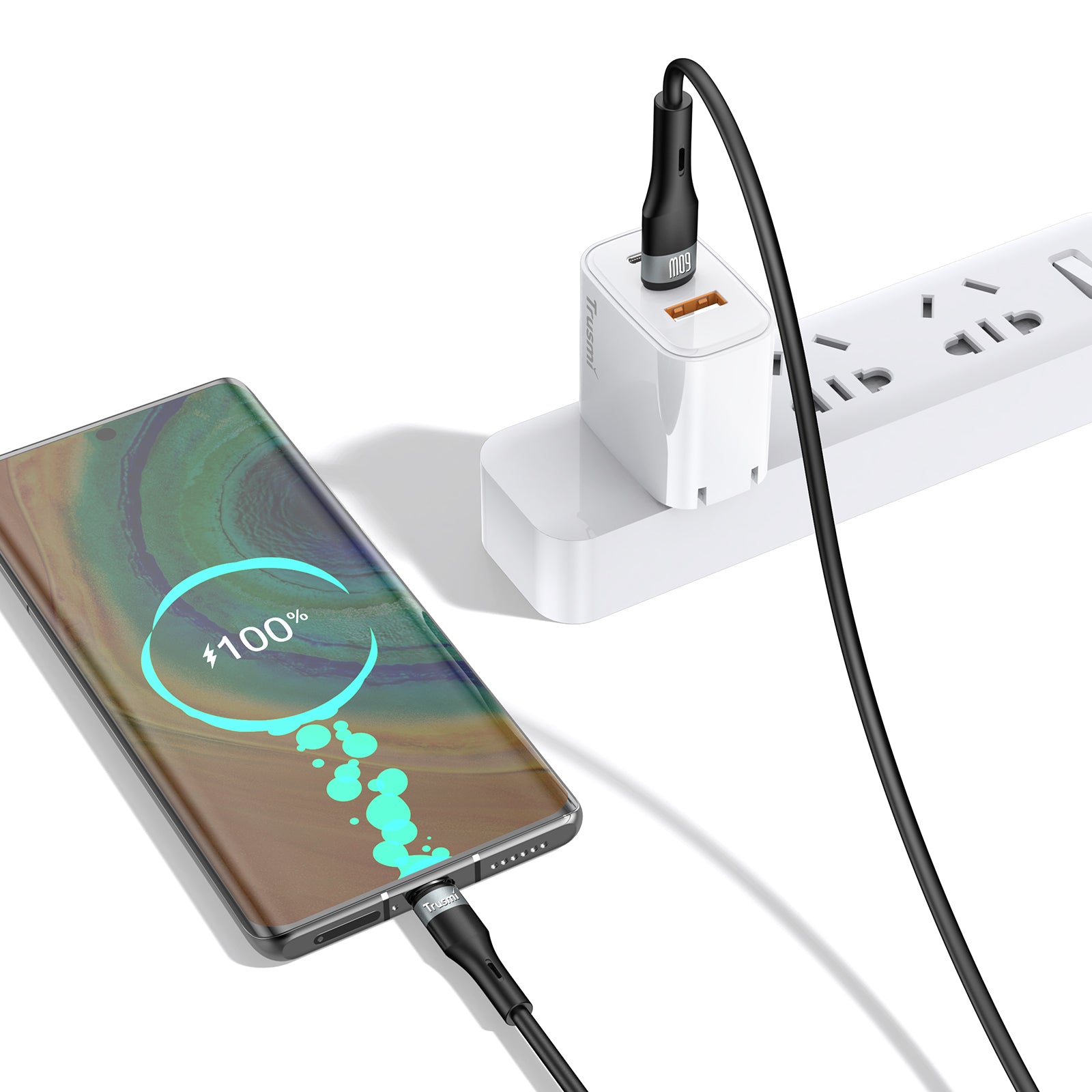 60W C to C Silicone Cable