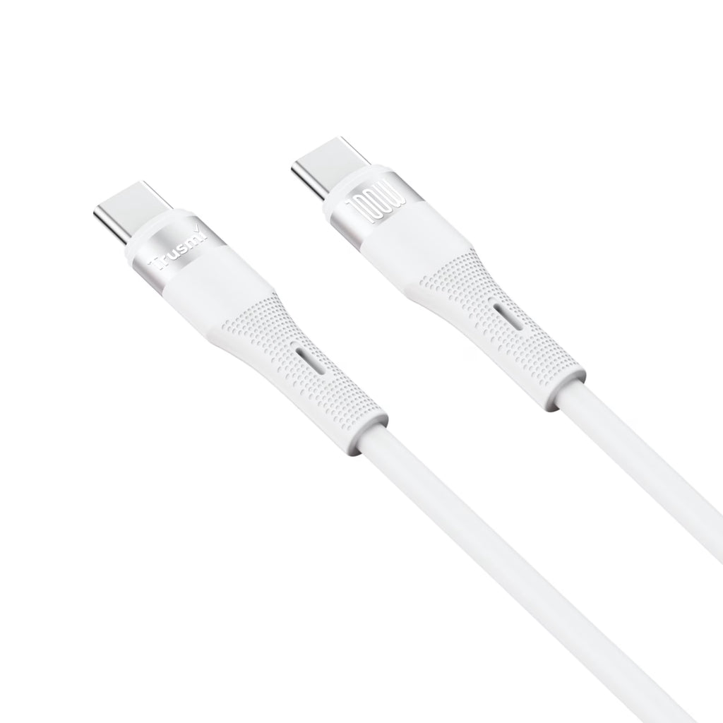100W CC Silicone Charging Cable