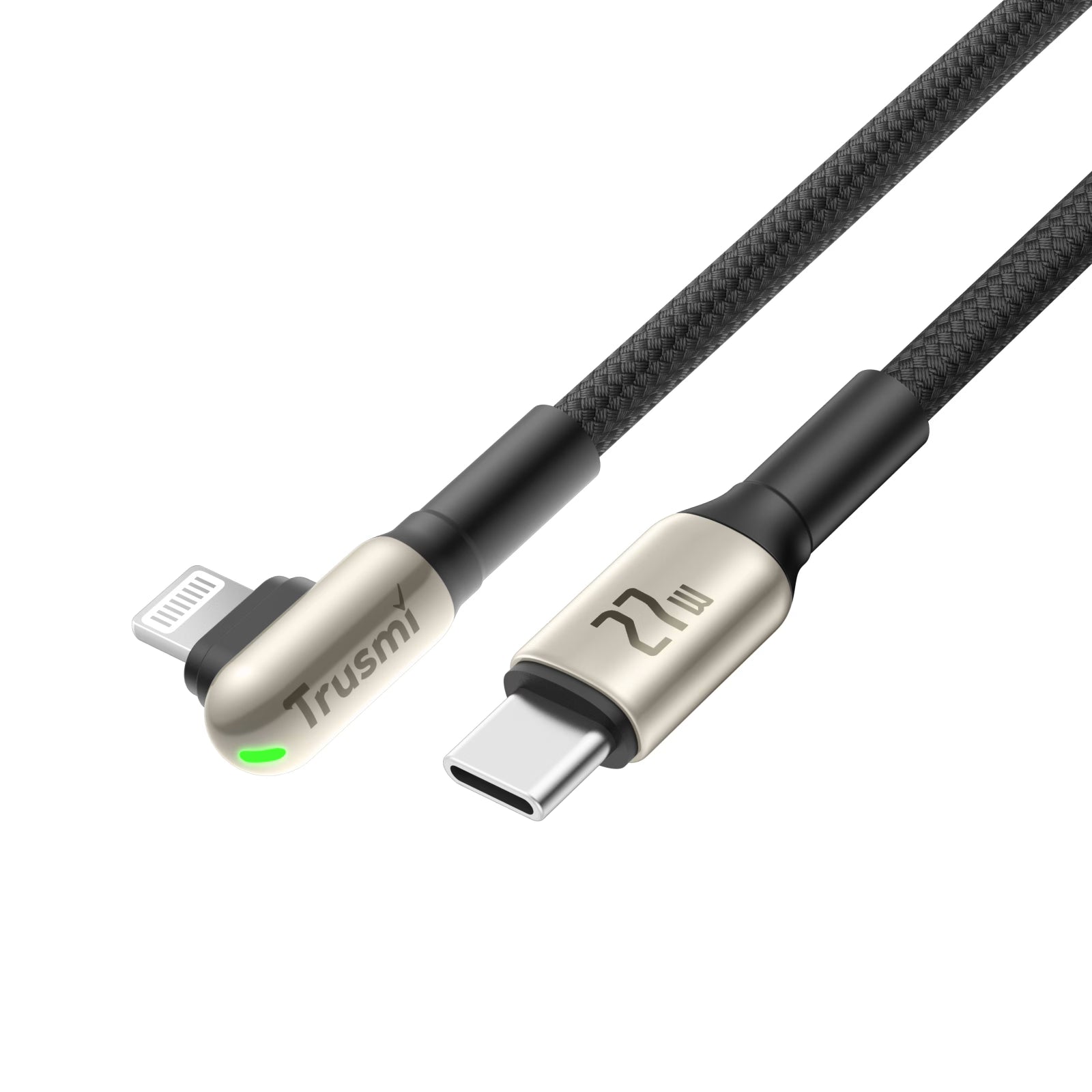 27W CL Angled LED Zinc Alloy Braided Cable