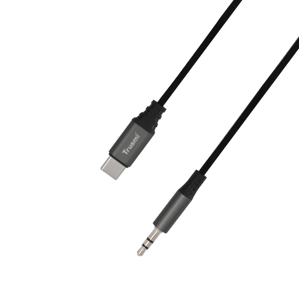 Type-C to 3.5mm Three-level Audio Male Braided Audio Cable