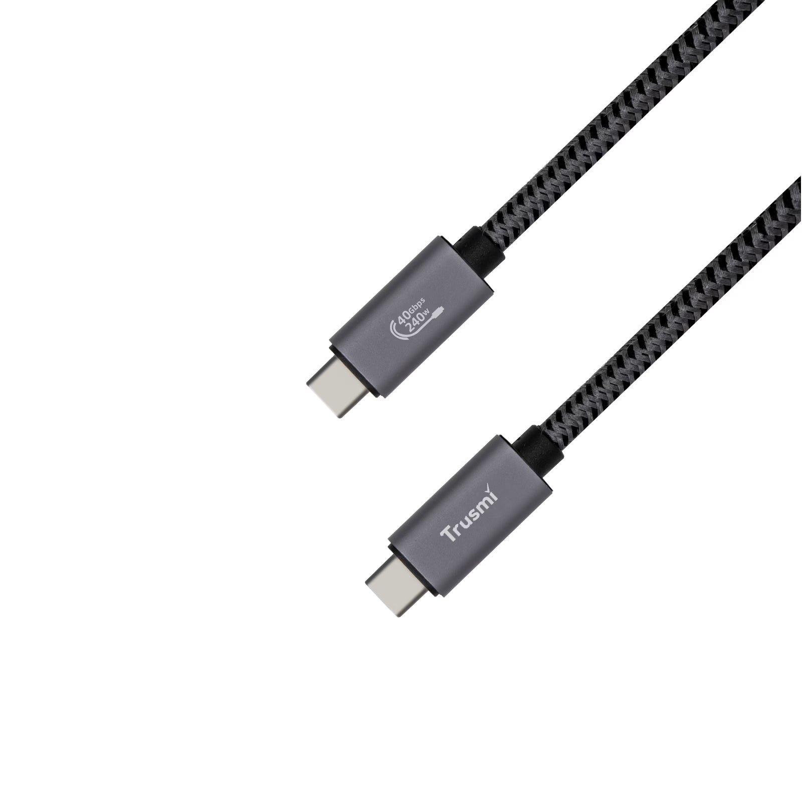 240W USB-4 High Frequency Data Charging Braided Cable Supports 8K60HZ
