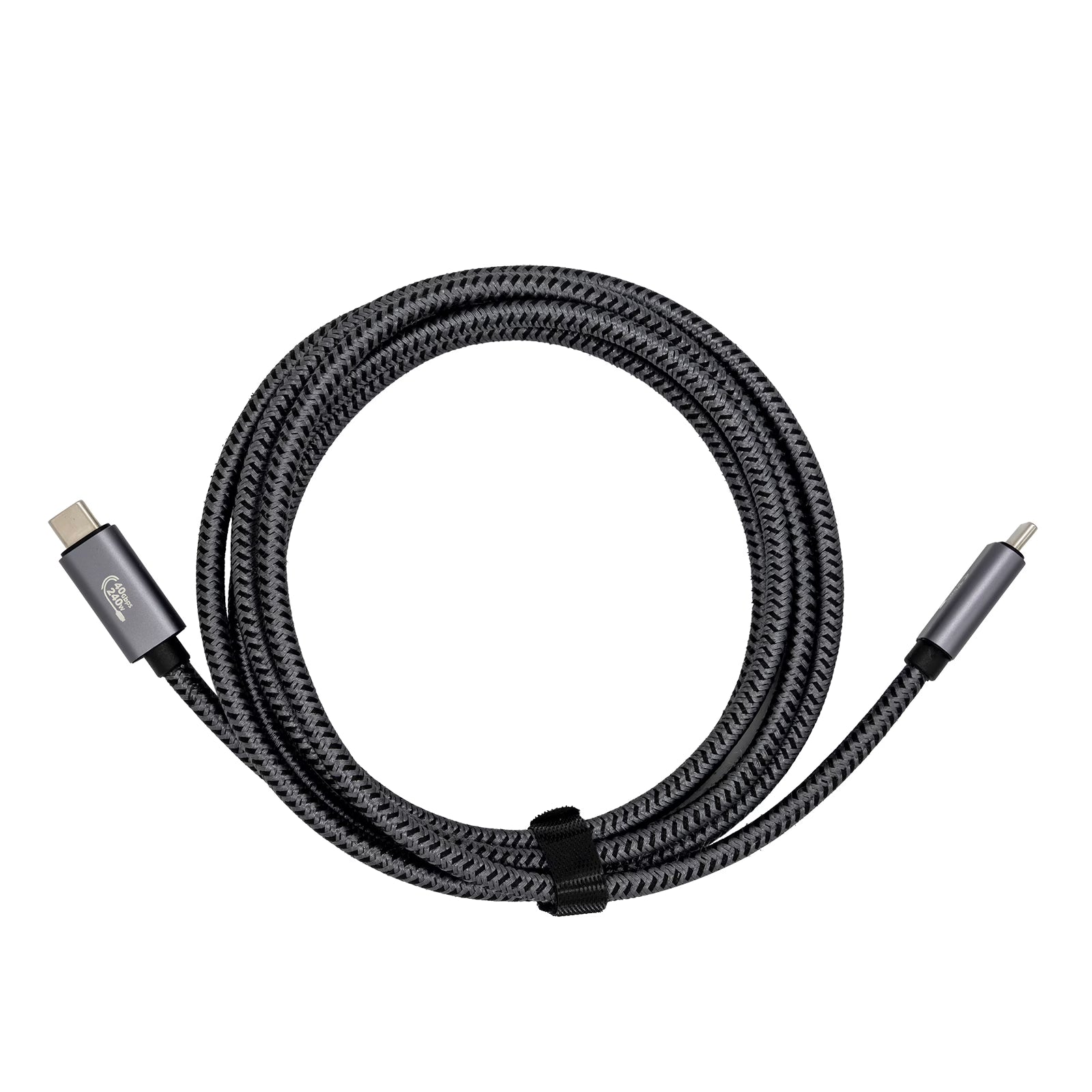 240W USB-4 High Frequency Data Charging Braided Cable Supports 8K60HZ