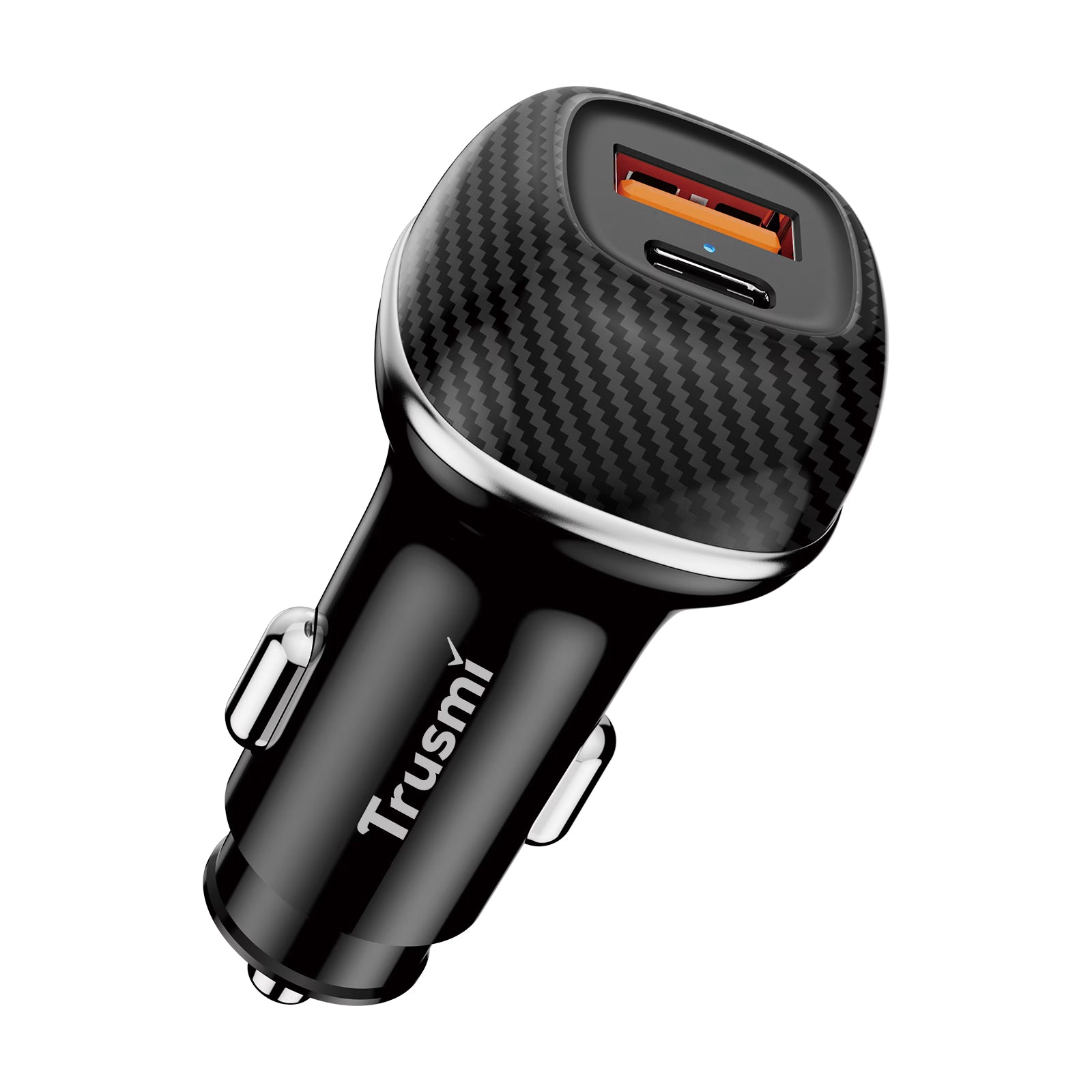8W AC Carbon Fiber Quick Car Charger