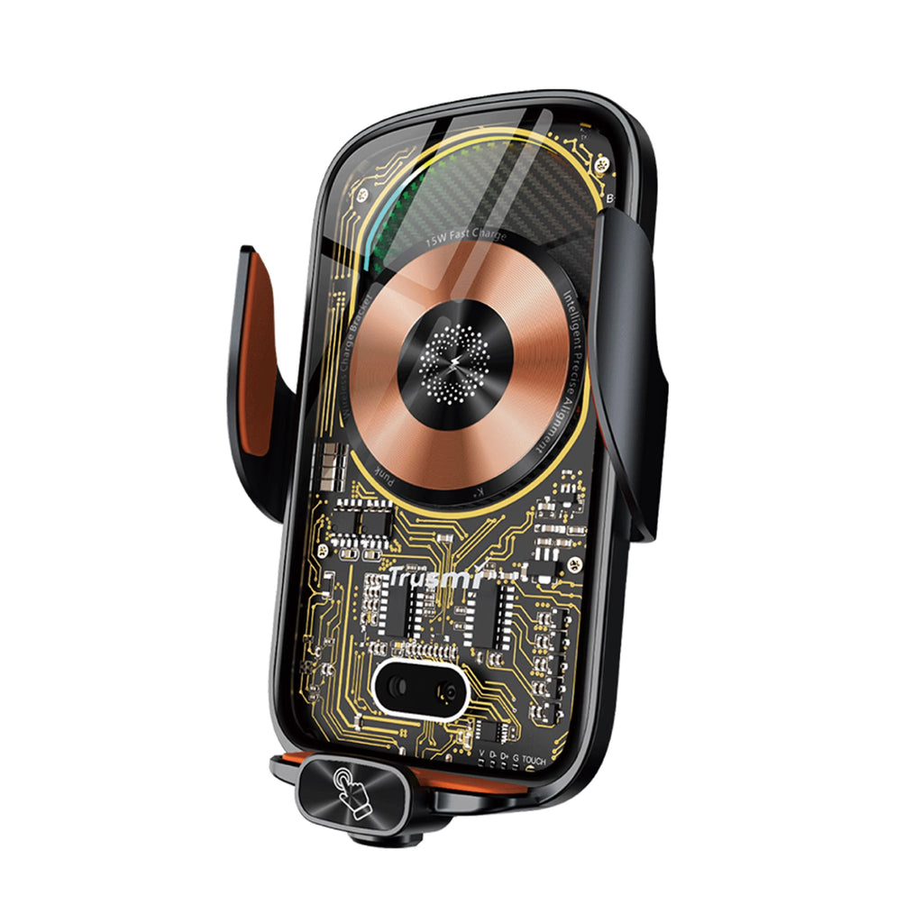 15W Wireless Charger Intelligent Sensor Car Phone Holder