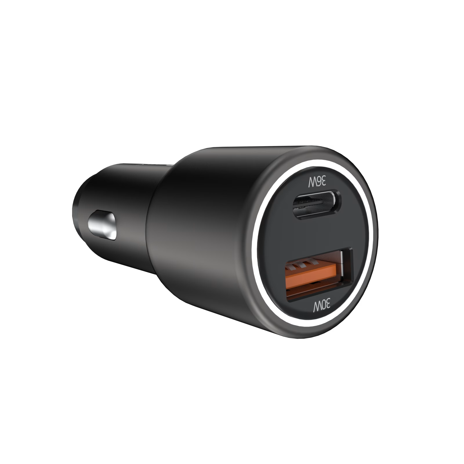 66W AC Metal Fast Car Charger