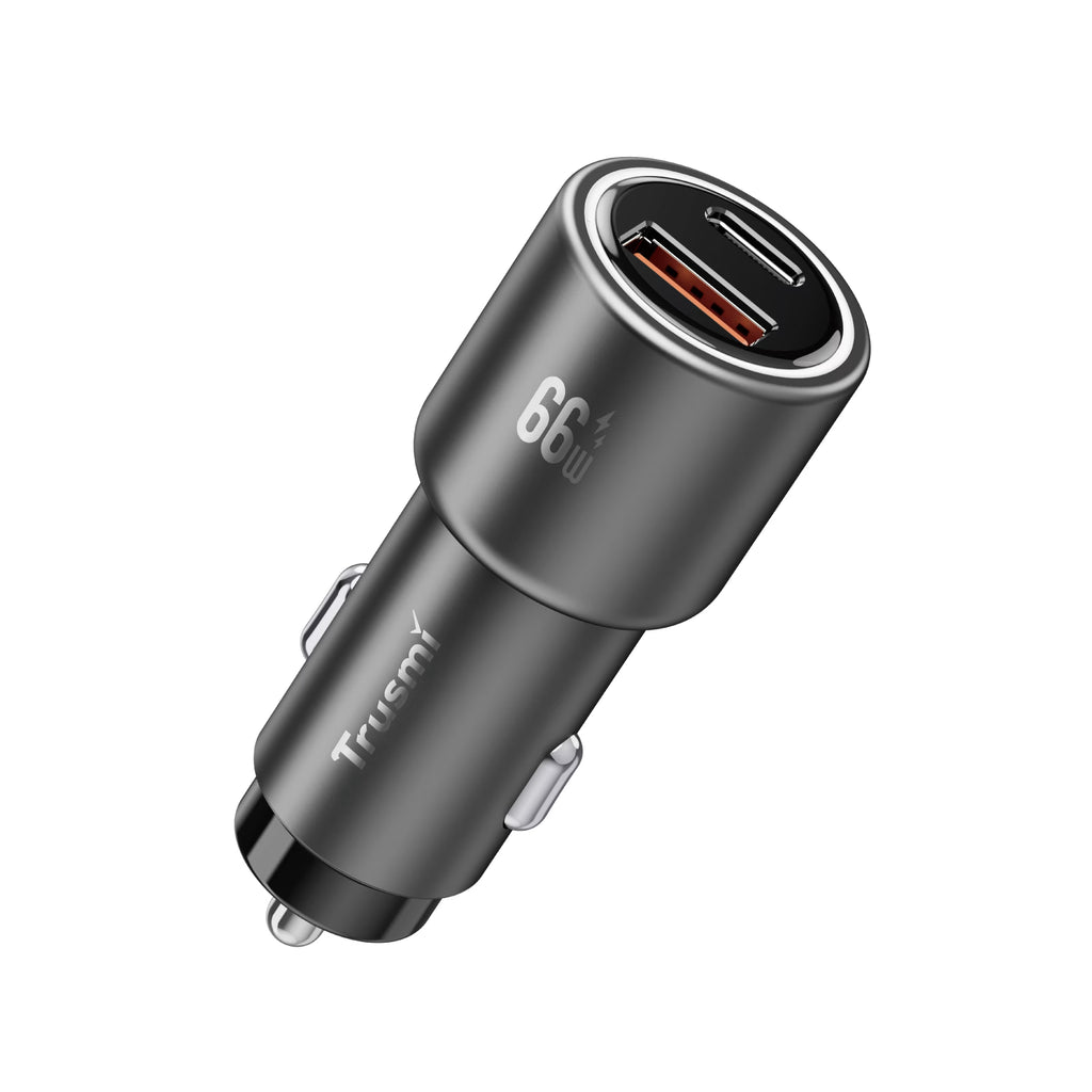 66W AC Metal Fast Car Charger