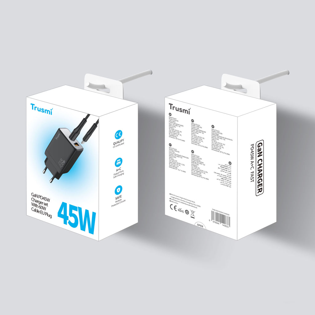 PD45W A+C Mini GaN Fast Charger