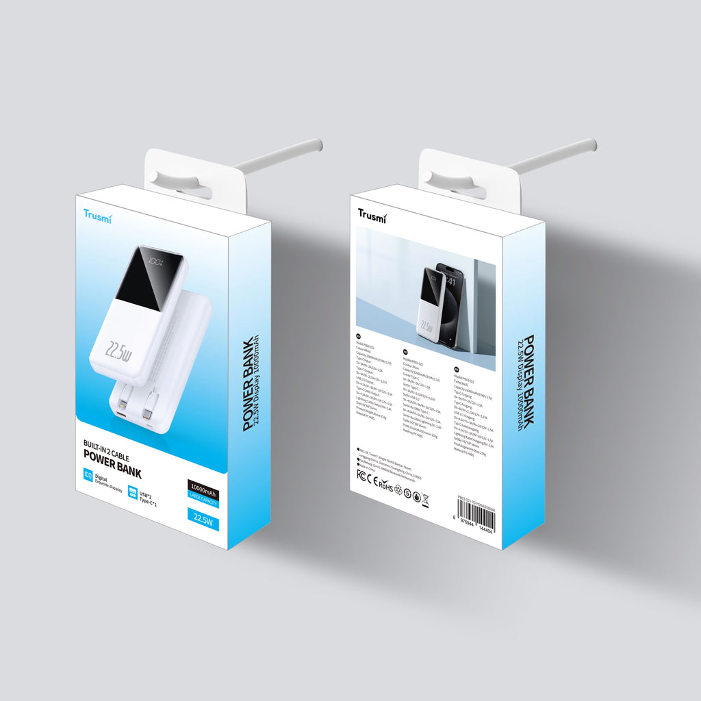 PD22.5W Digital Power Bank