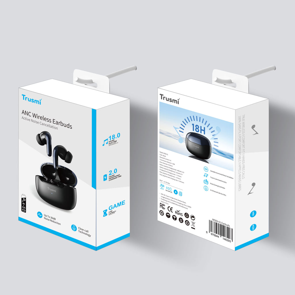 ANC+ENC In-Ear Bluetooth Wireless Earphone