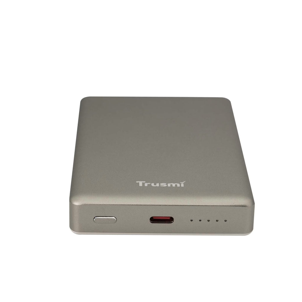 PD20W Ultra-thin Magnetic Wireless Charging Power Bank 10000mAh Titanium Gold