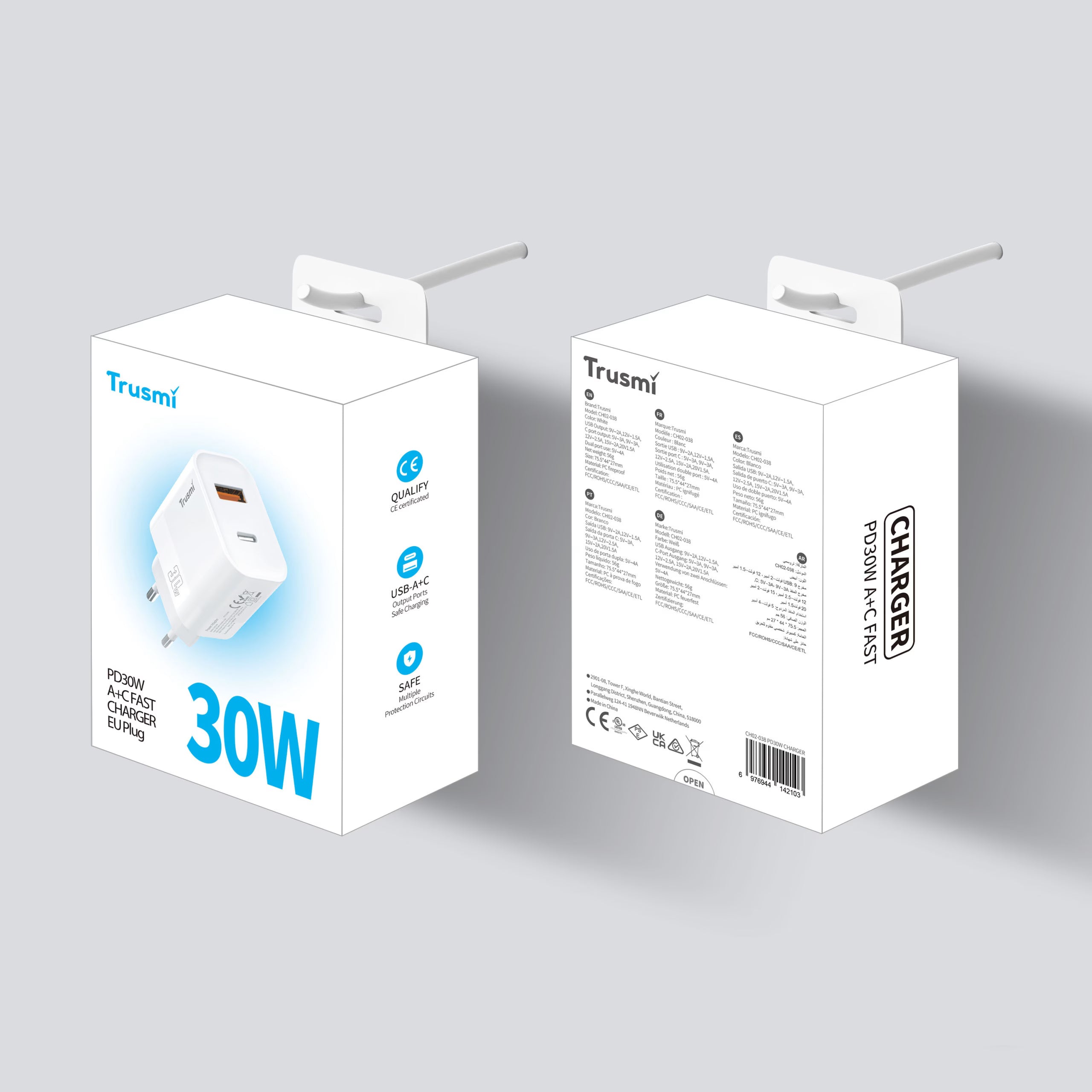 A+C GaN Fast Charger